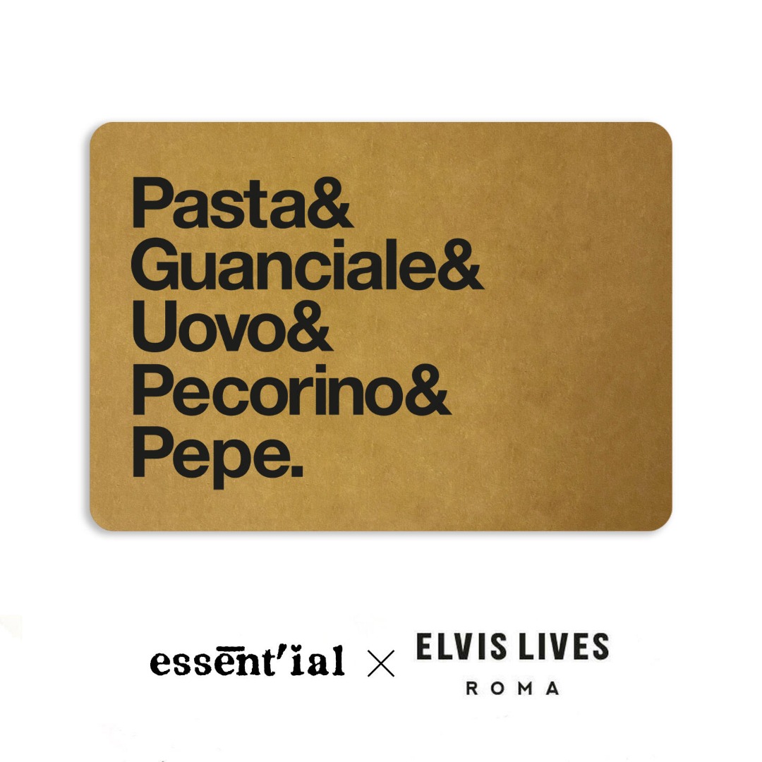 Tovaglietta Pasta