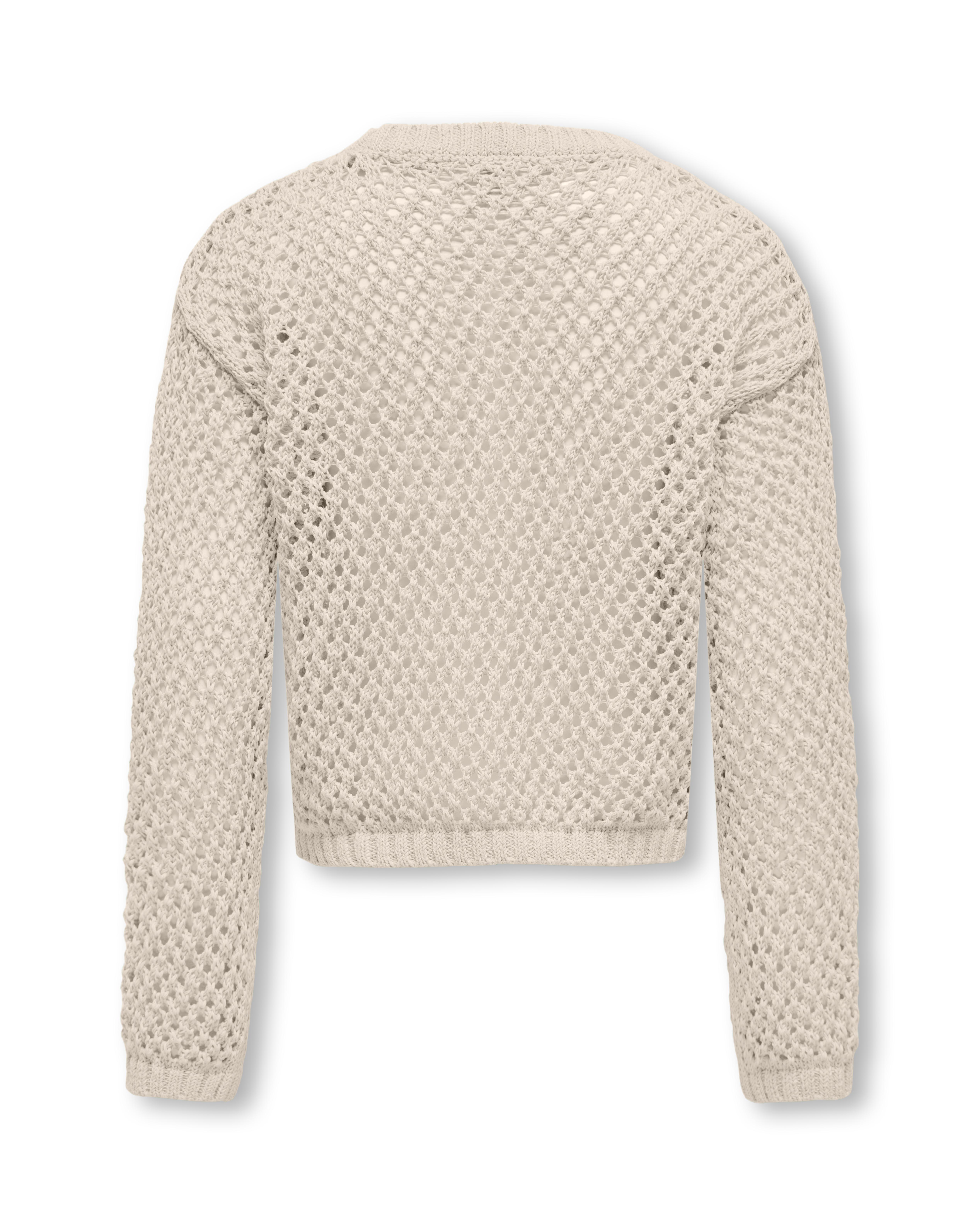 Maglia traforata Kids Only a punto canestro color sabbia image