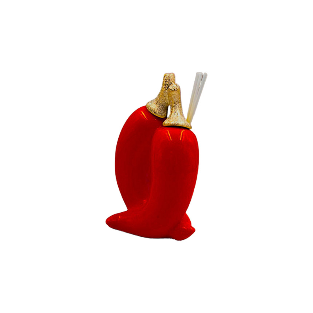 Sud Import Peperoncino Profumatore In Ceramica Colore Rosso 10X18H Cm
