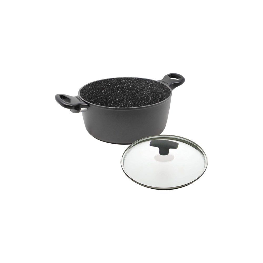 Pedrini Casseruola Maori Per Piano Ad Induzione Con Coperchio Diametro 24 Cm