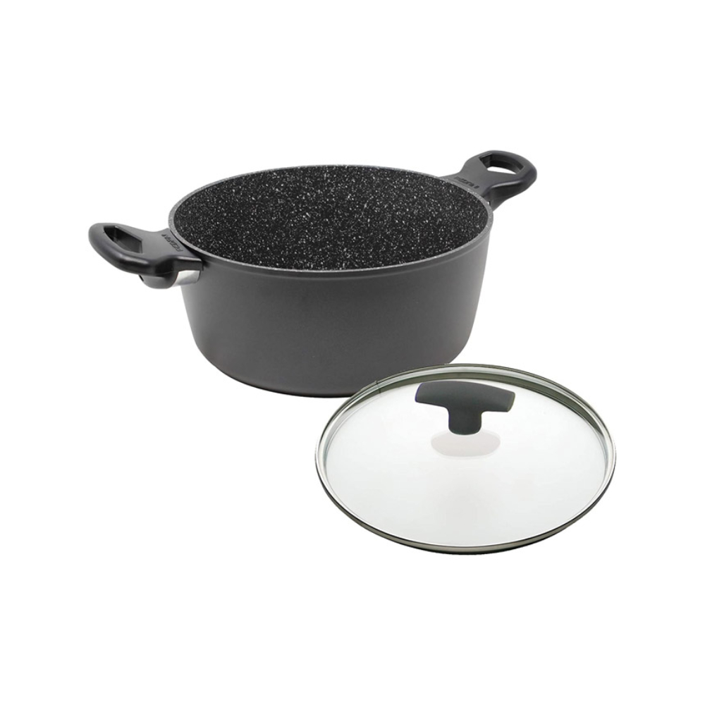 Pedrini Casseruola Maori Per Piano Ad Induzione Con Coperchio Diametro 28 Cm