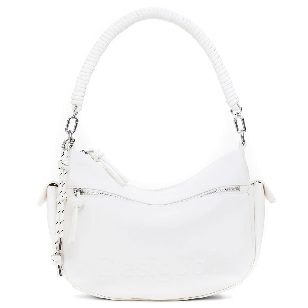 Half Logo Borsa a spalla 25SAXPBV 1000 Bianco