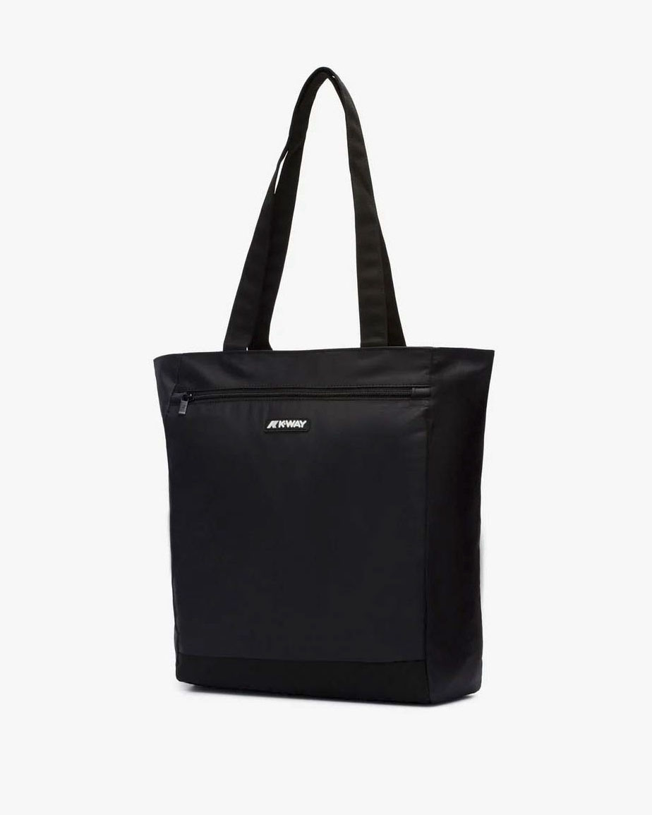 Borsa In Cotone Con Coulisse: Riutilizzabile, Multiuso, Colore Nero - 2