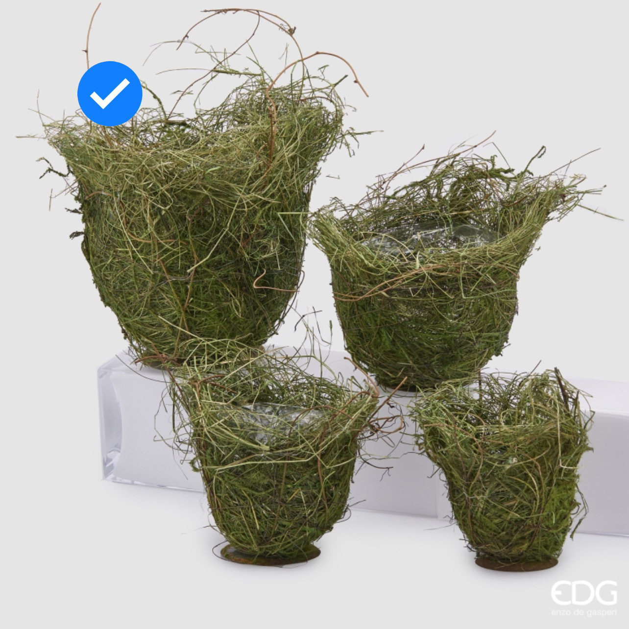 Cesto in Erba S4 M4 d.30 h.27 Edg