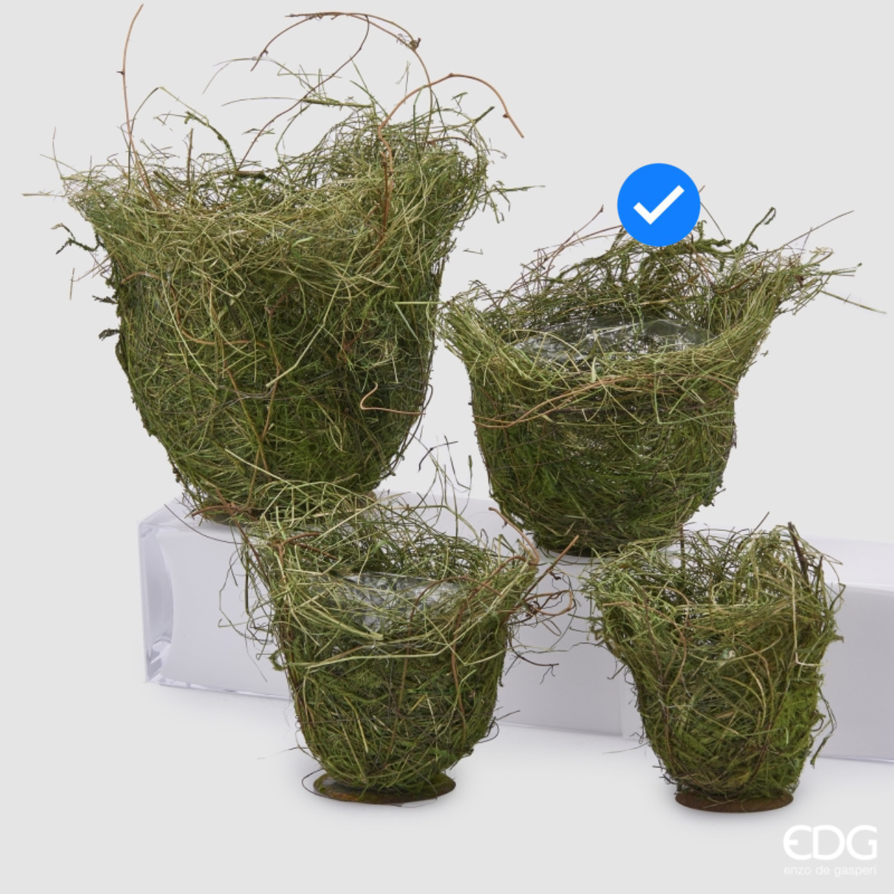 Cesto in Erba S4 M3 d.25 h.20 Edg