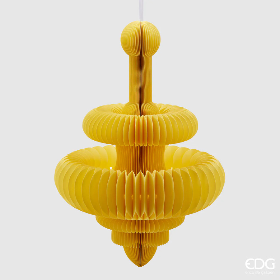 Origami Trottola Gialla d.72 h.100 Edg