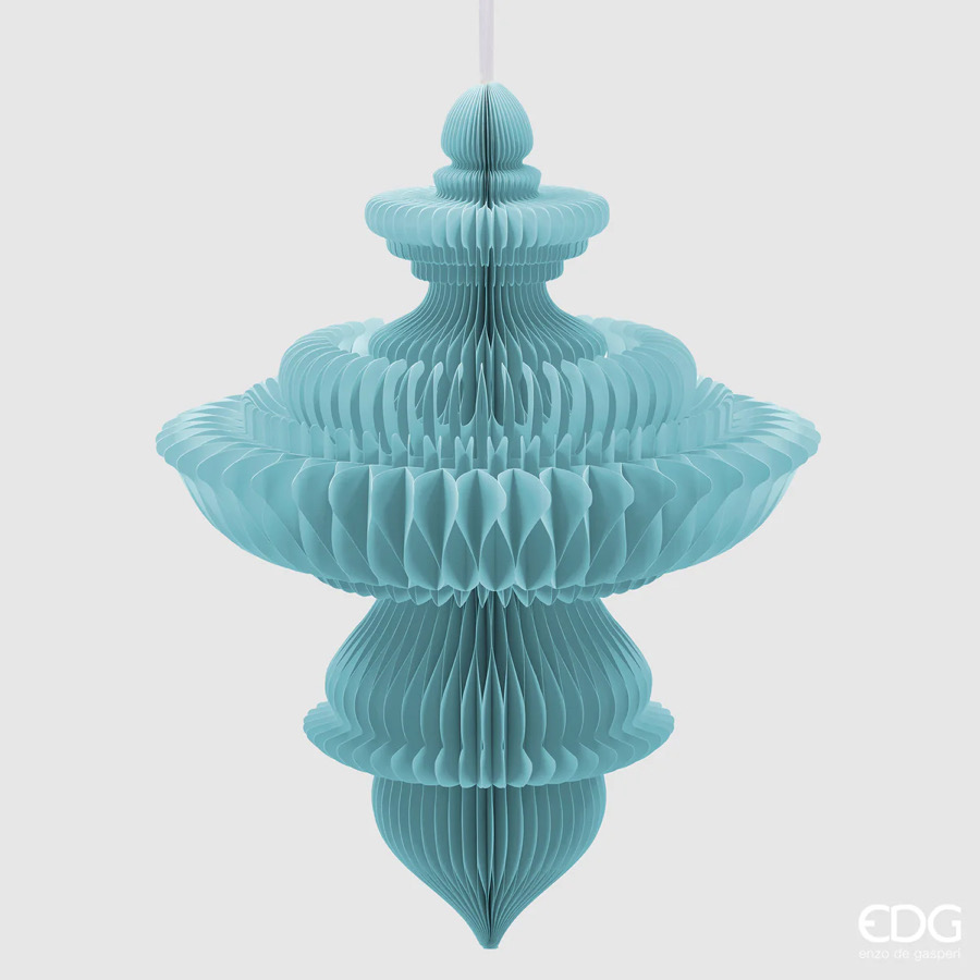 Origami Trottola Celeste d.78 h.100 Edg