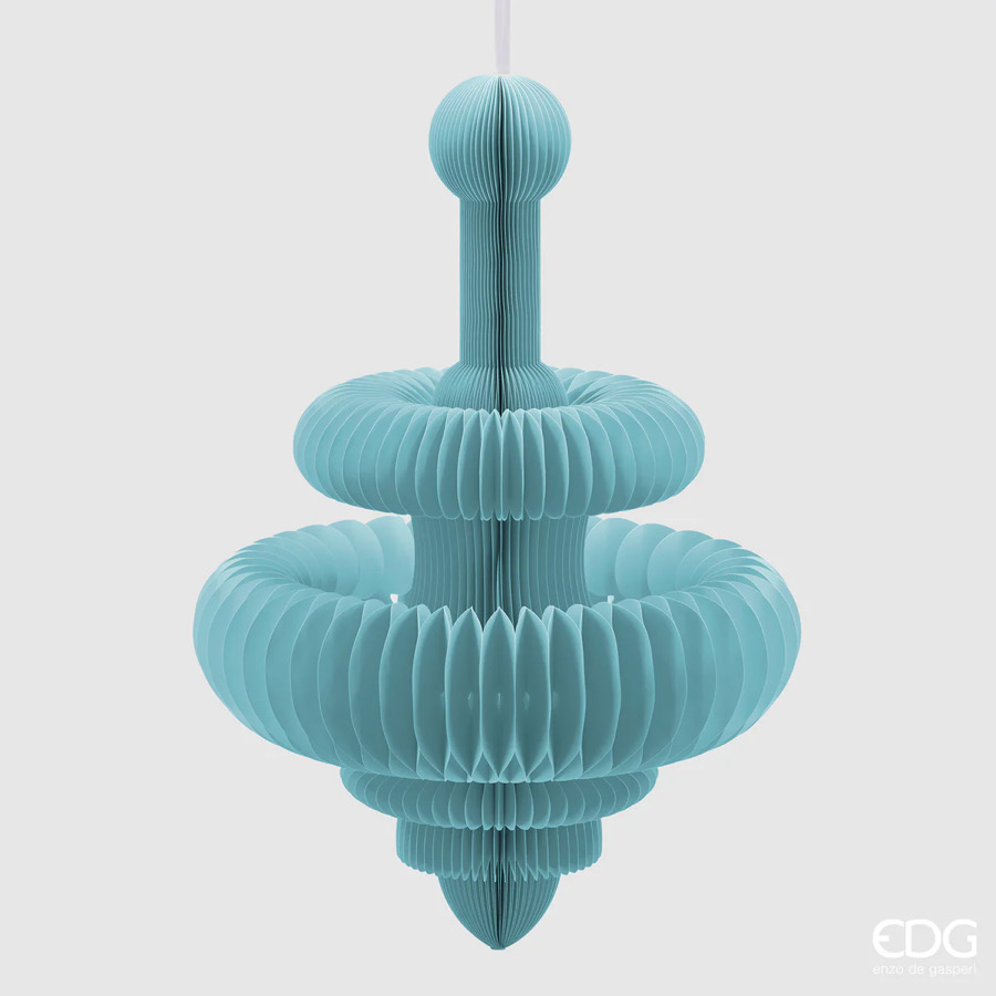 Origami Trottola Celeste d.72 h.100 Edg