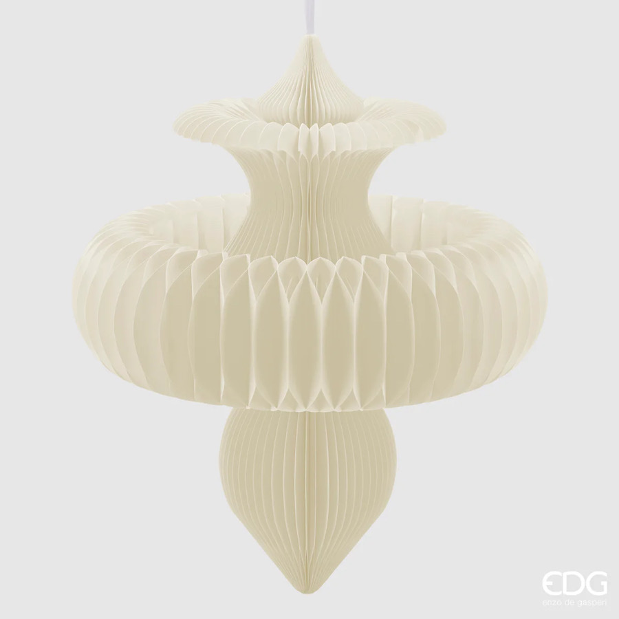 Origami Trottola Bianca d.88 h.100 Edg