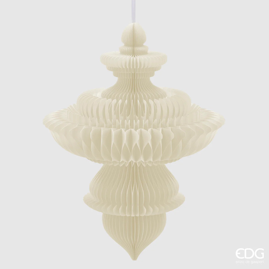 Origami Trottola Bianca d.78 h.100 Edg