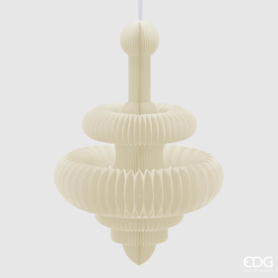 Origami Trottola Bianca d.72 h.100 Edg