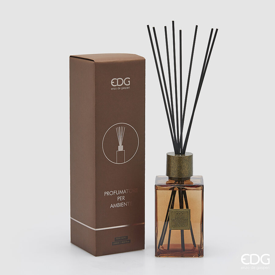 Diffusore Profumo a Bastoncini 1200 ml. Pepe Nero Edg