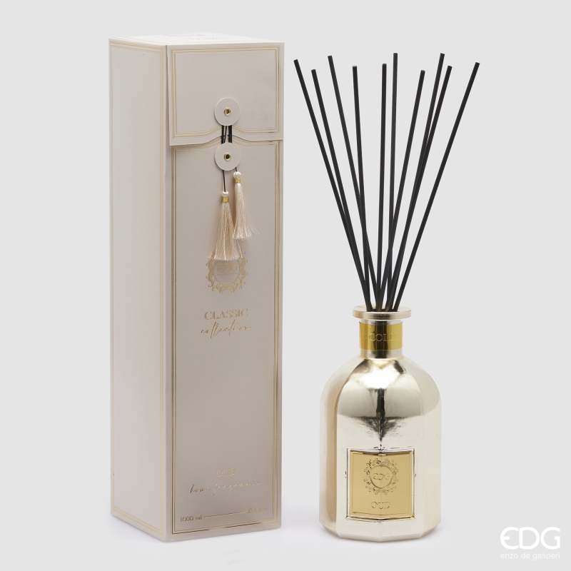 Diffusore Profumo a Bastoncini Classic Collection 1000 ml. Oud Edg