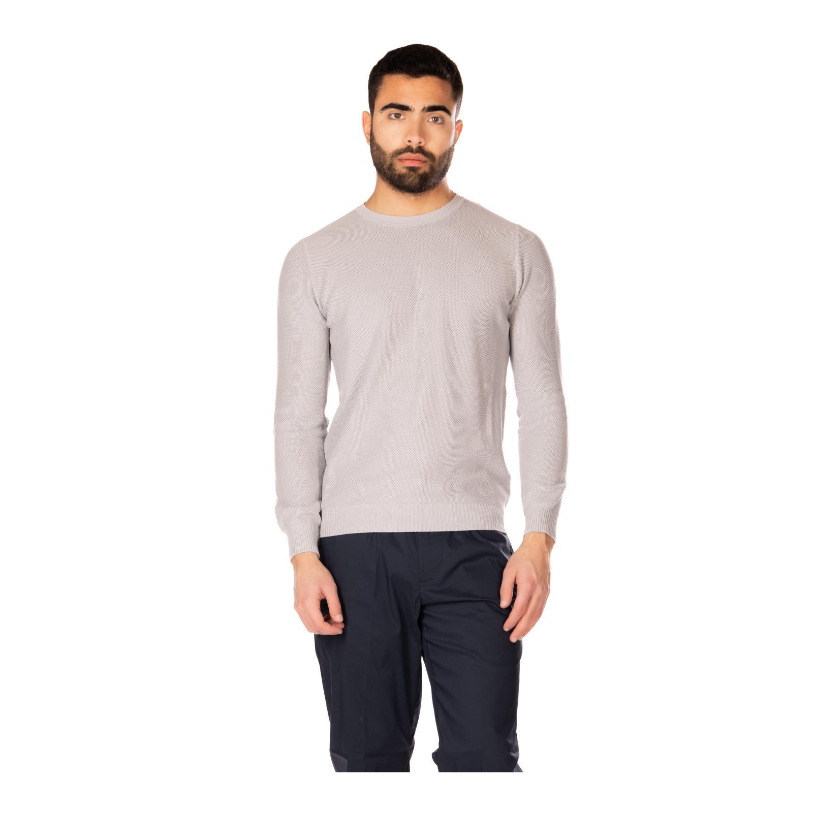 Ferrante 50U18102 Maglia Girocollo Misto Lana-Cotone