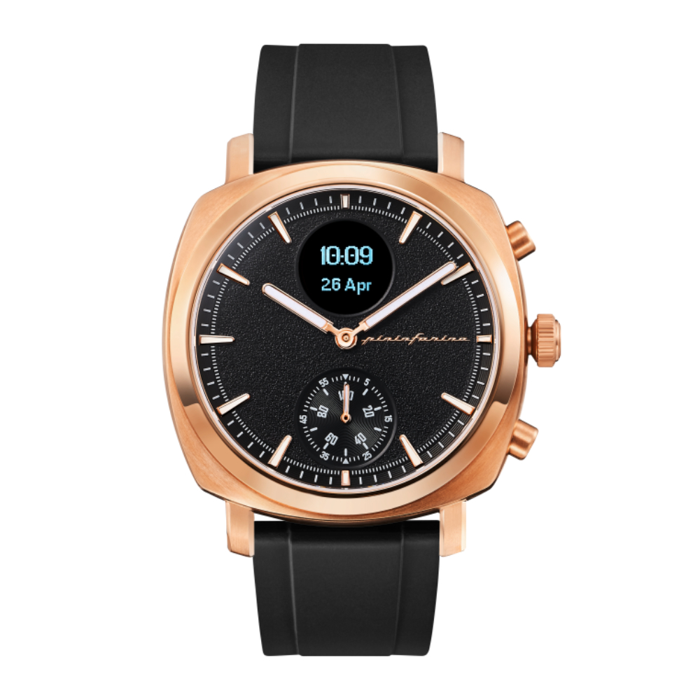 Pininfarina Senso Sport Rose Gold - Classic Watch with Smart Micro Display