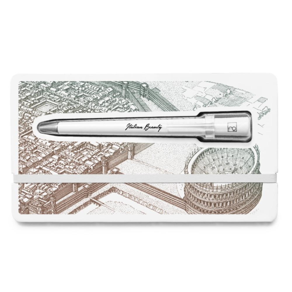 Forever Primina Italian Beauty – Stilo in Alluminio Decorato, Special Edition con Puntale Ethergraf