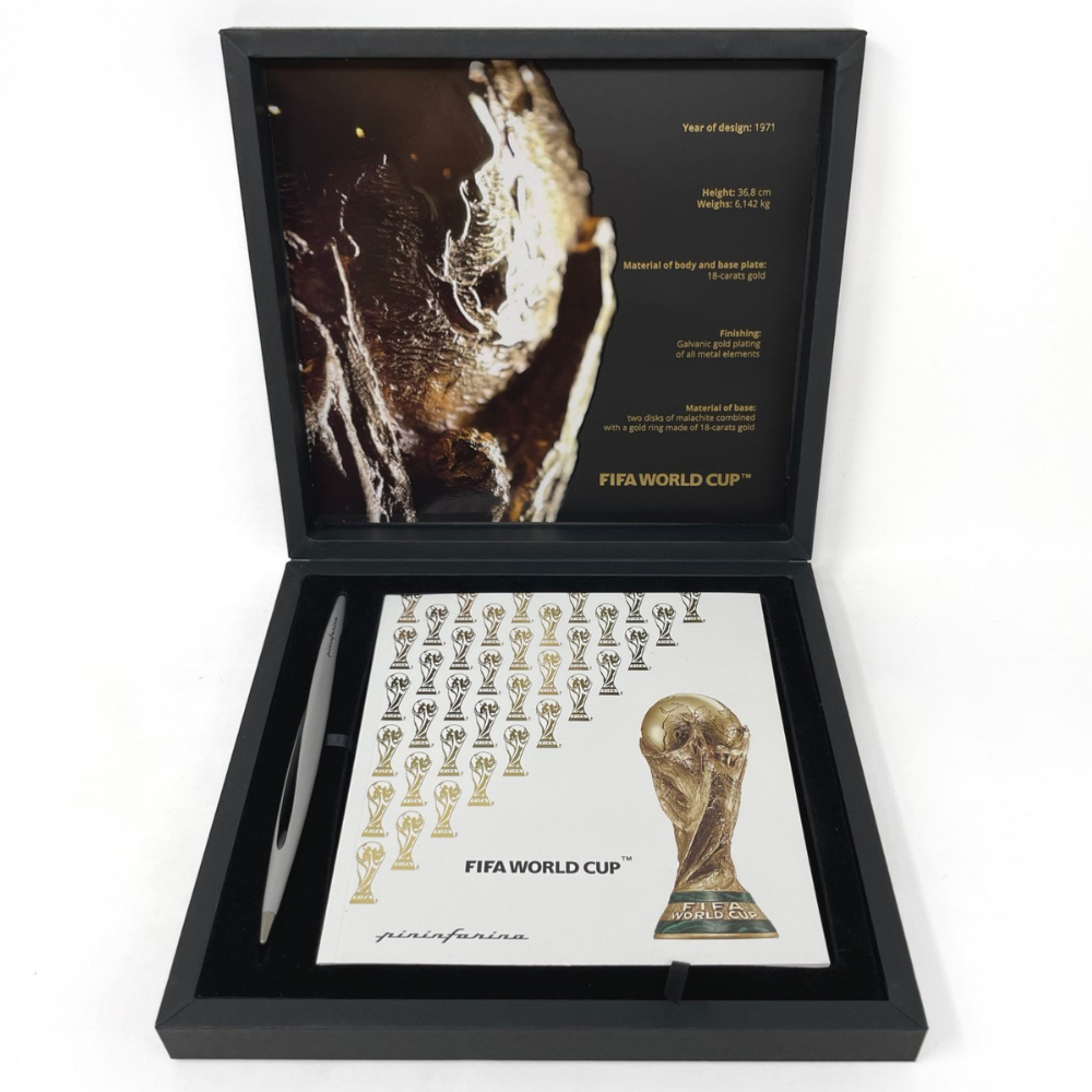 Pininfarina Set Fifa World Cup – Notebook in Carta di Roccia con Stilo Aero in Alluminio