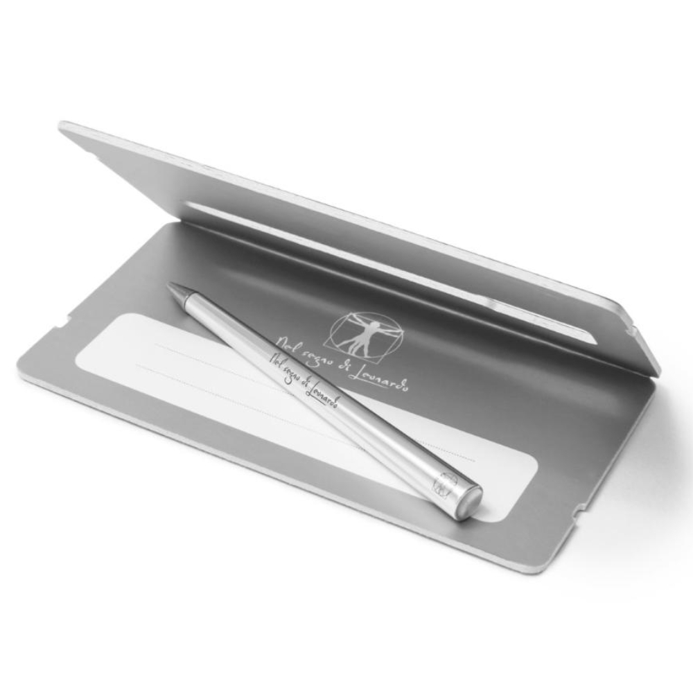 Forever Primina Leonardo 500th – Stilo compatta in alluminio con punta Ethergraf®