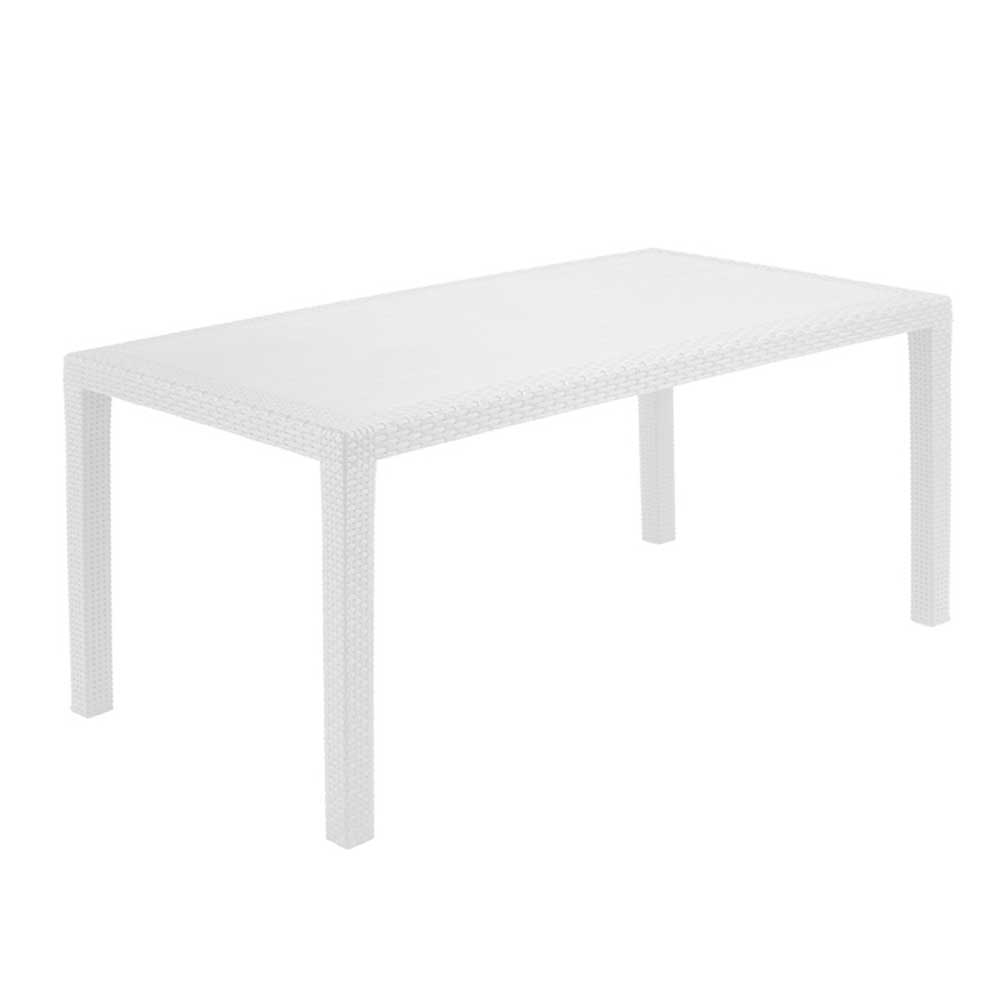 Progarden Tavolo Joker In Plastica Colore Bianco 138X78X72H Cm