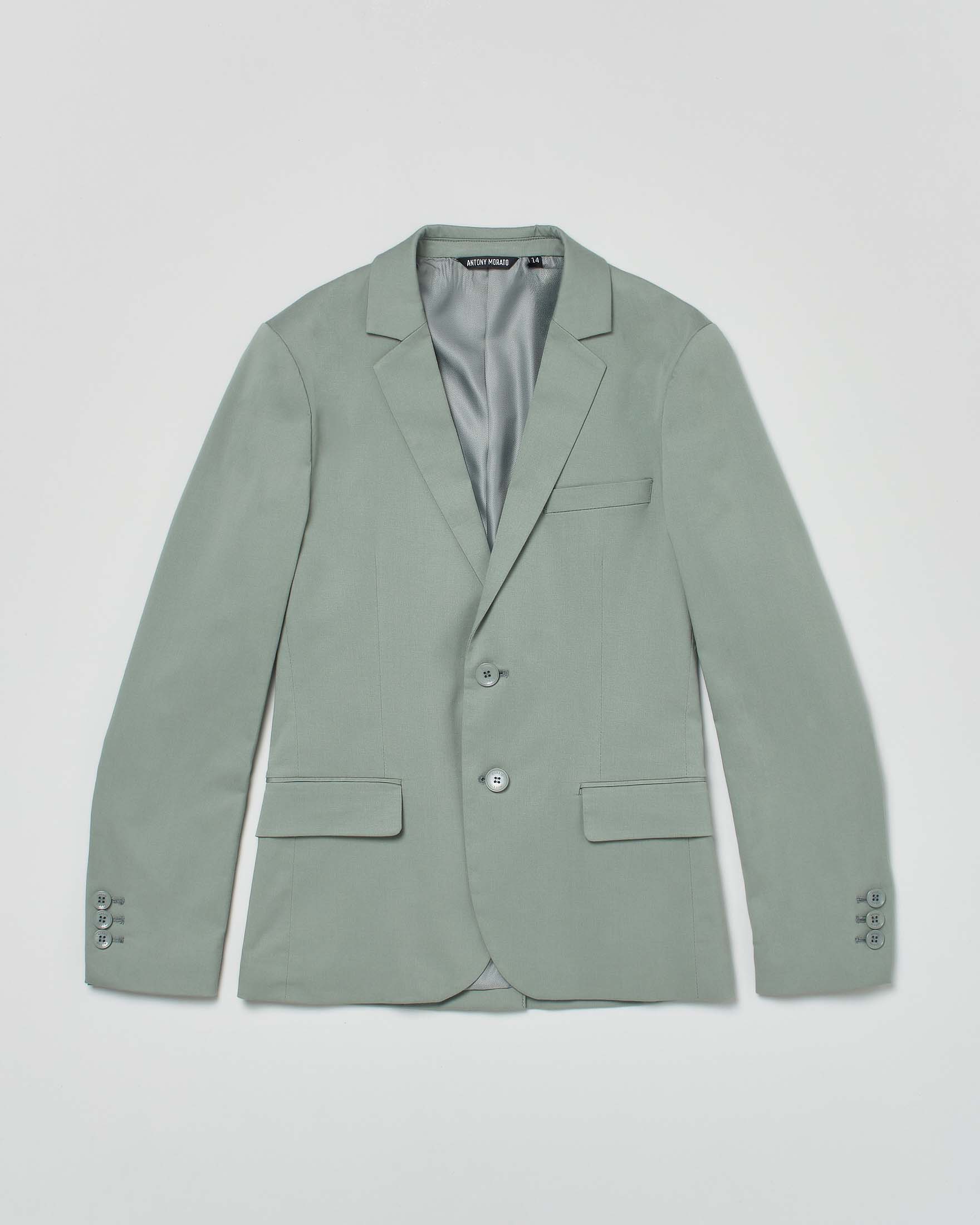 Blazer verde salvia Antony Morato in gabardina di colore