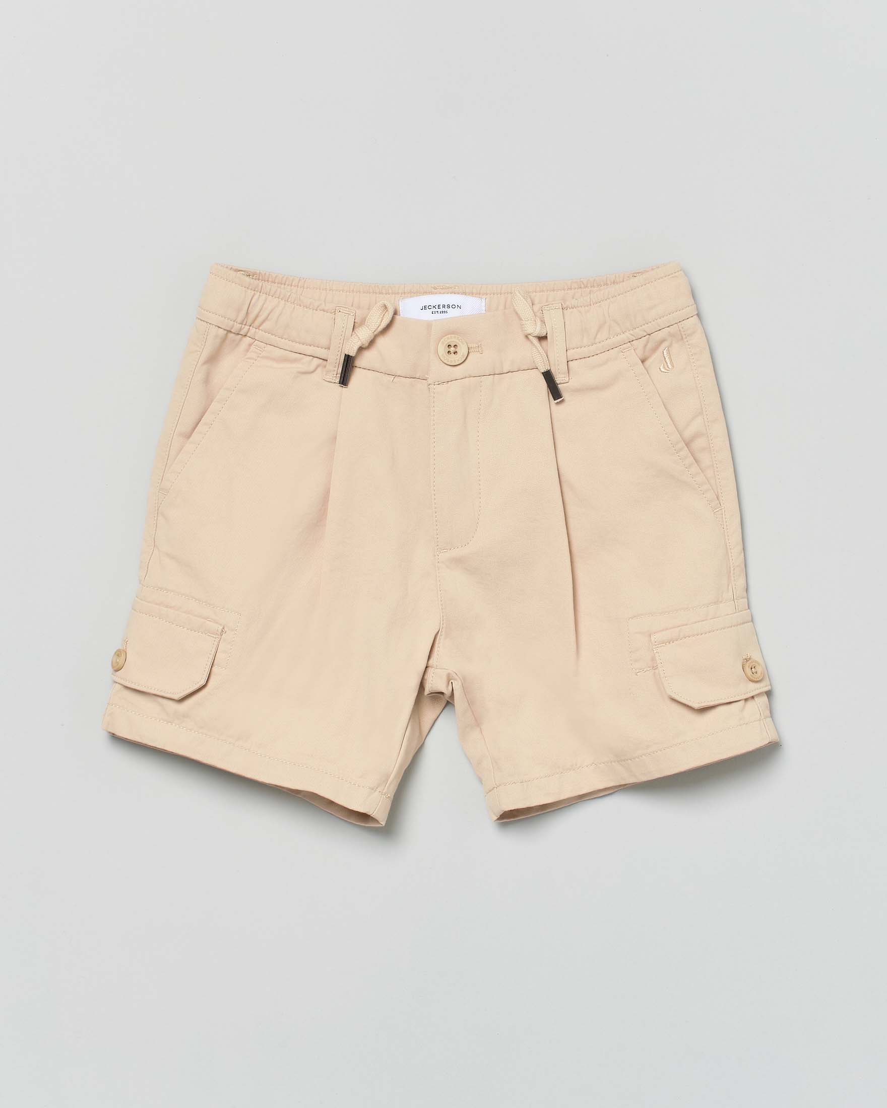 Bermuda Jeckerson Kids cargo color sabbia