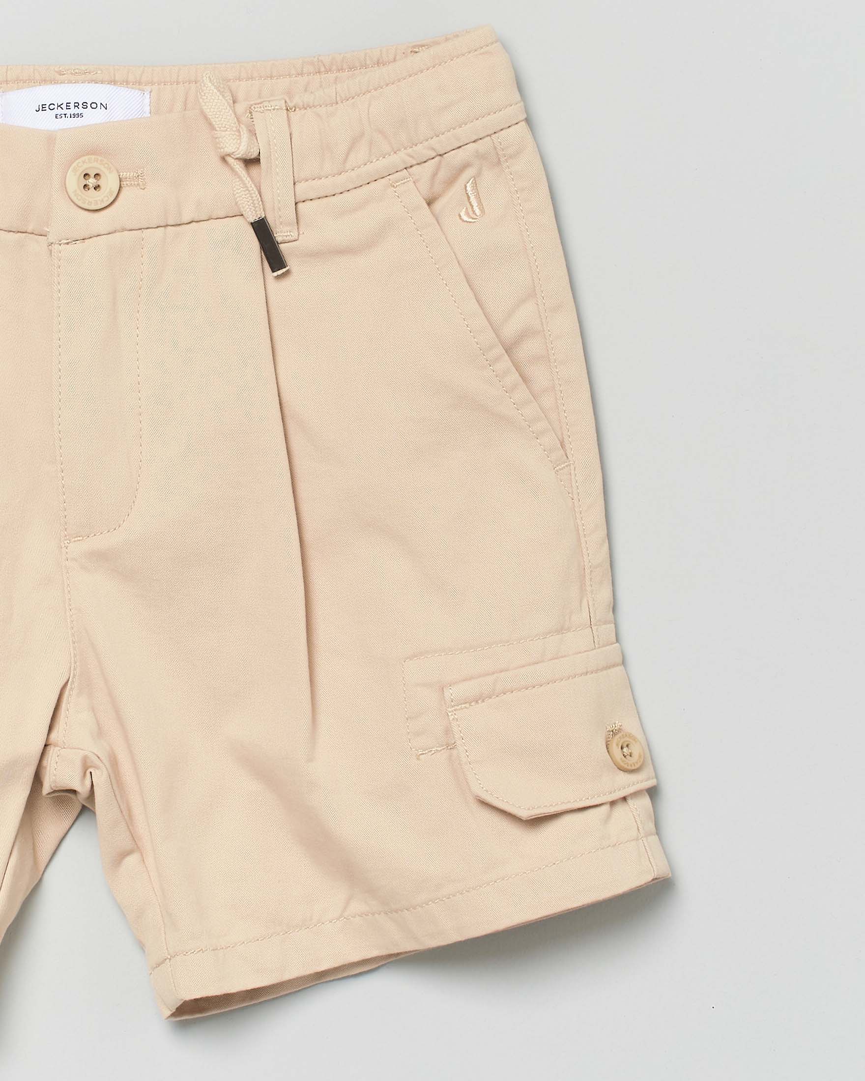 Bermuda Jeckerson Kids cargo color sabbia image
