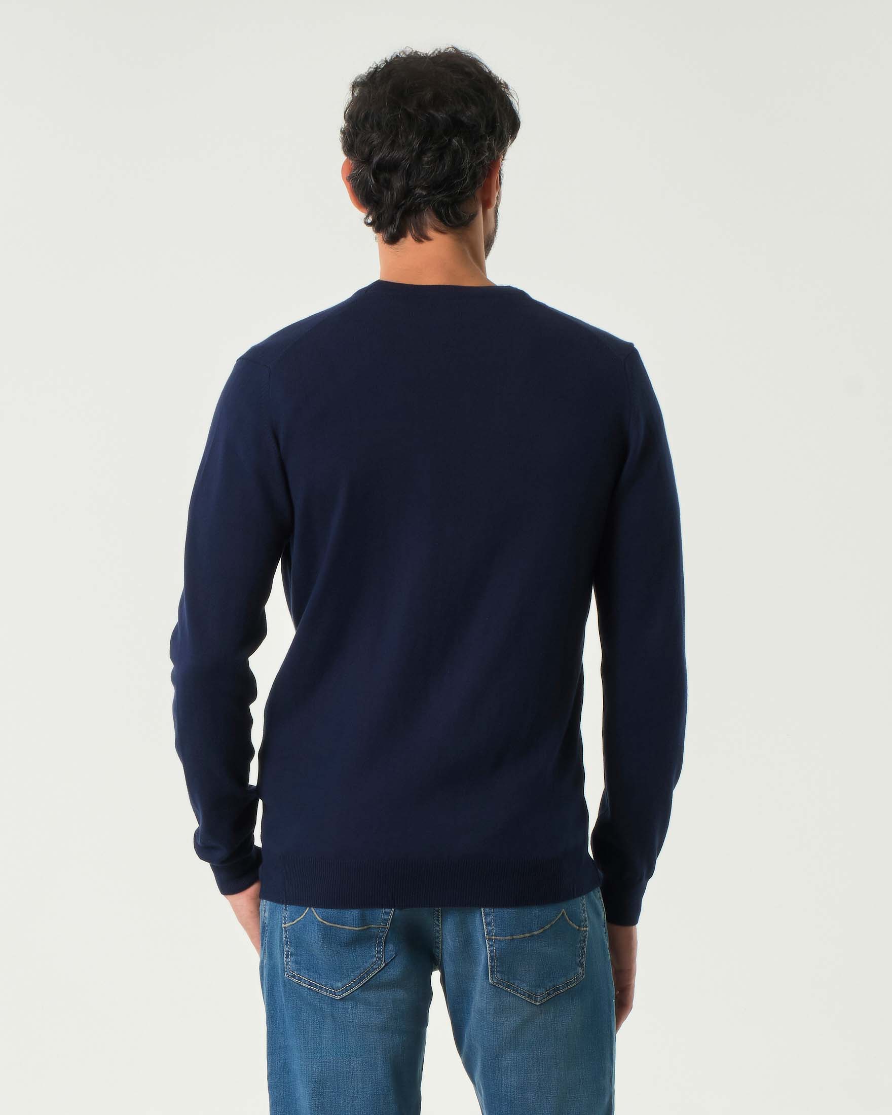 Cardigan Uomo In Cotone Extrafine Made In Italy - Maglia Punto Spillo, Chiusura Bottoni, Taglia M - Foto 2