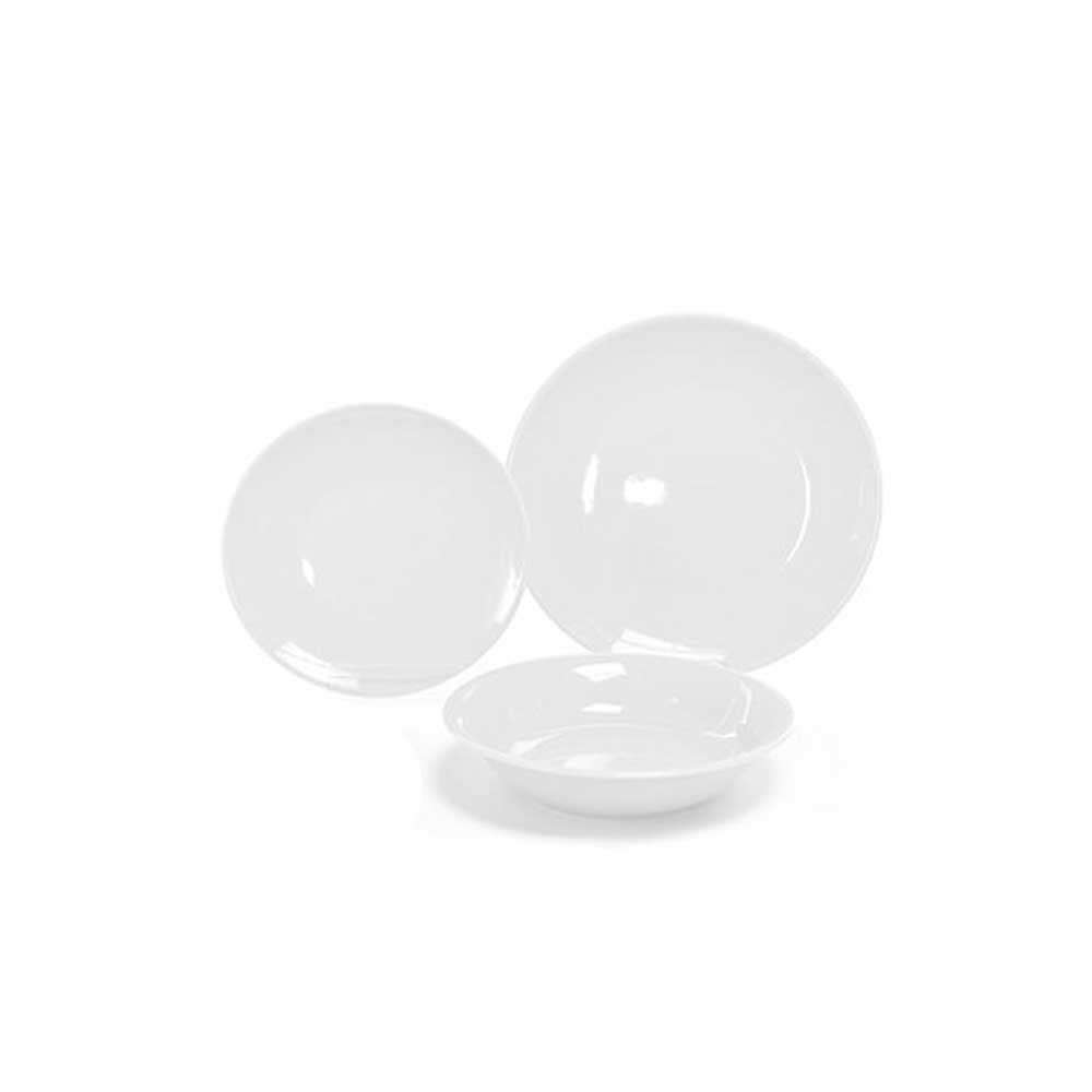 Mercury Servizio 18 Piatti Love Cup Colore Bianco