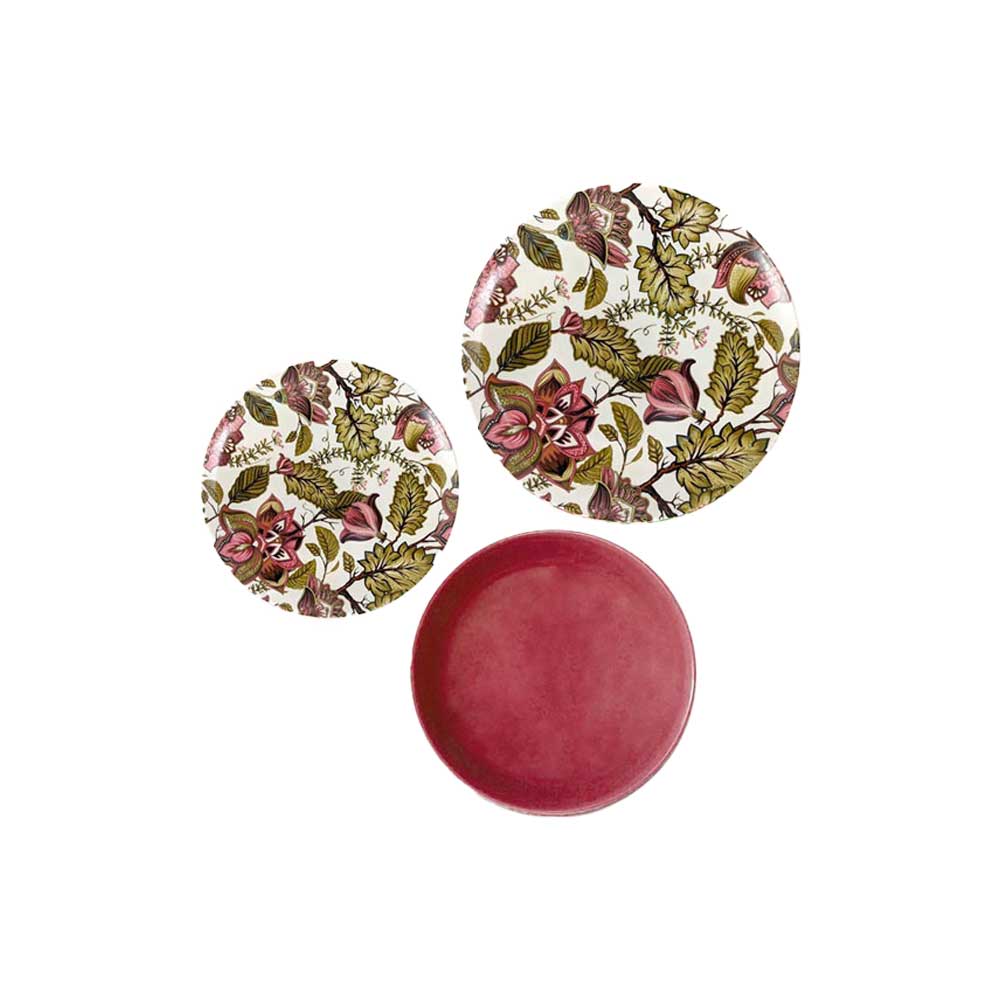 Arca Servizio 18 Piatti Arte Nobile Floreale