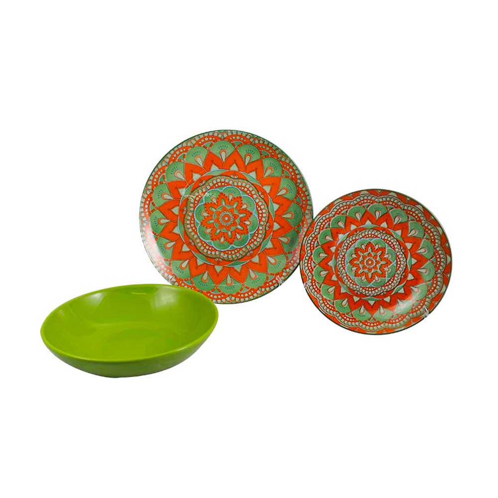 Arca Servizio 18 Piatti Orange