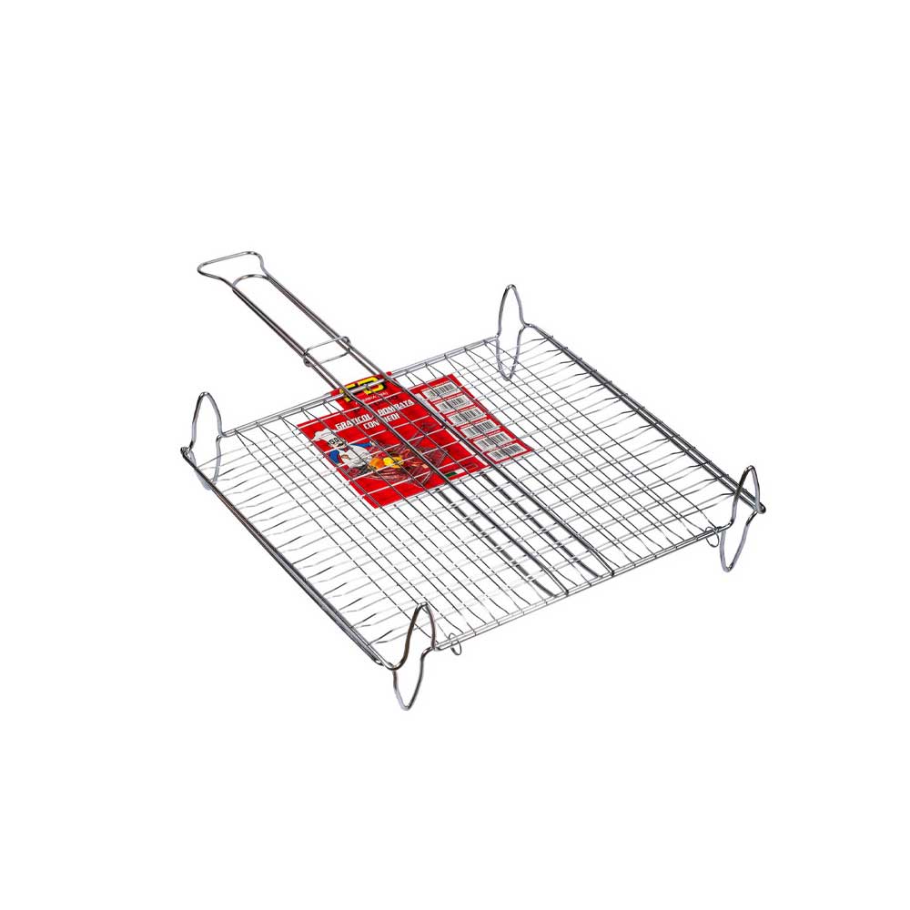 FD Graticola Con Piedini Per Arrosto In Acciaio 30X40 Cm