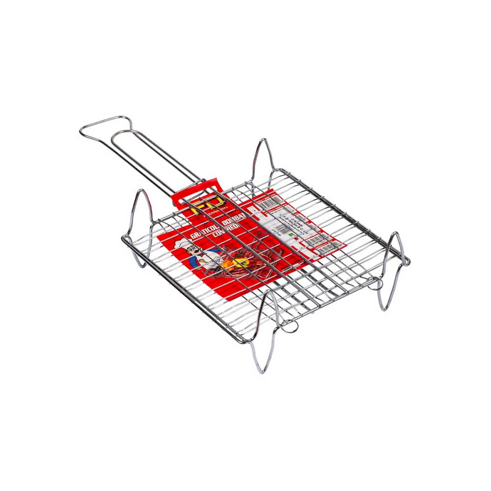 FD Graticola Con Piedini Per Arrosto In Acciaio 25X30 Cm