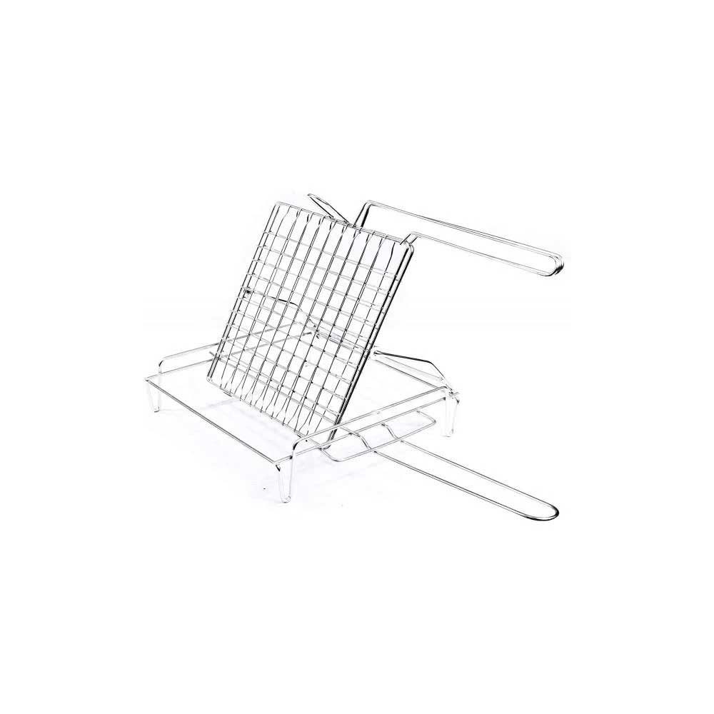 FD Graticola Girevole Per Arrosto In Acciaio 30X30 Cm