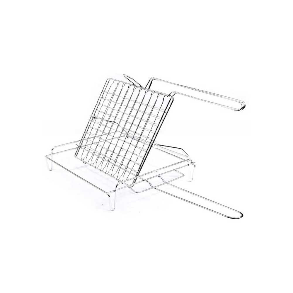 FD Graticola Girevole Per Arrosto In Acciaio 30X40 Cm