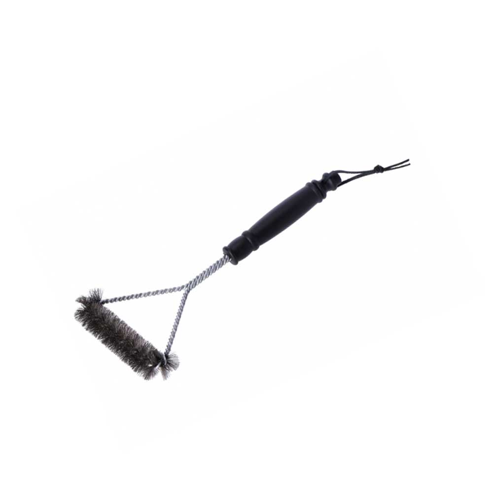 Ad Trend Spazzola A Triangolo Per Barbecue In Acciaio Con Manico In Plastica 30 Cm