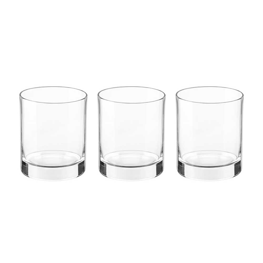 Bormioli 3 Bicchieri Acqua Cortina In Vetro 25 Cl