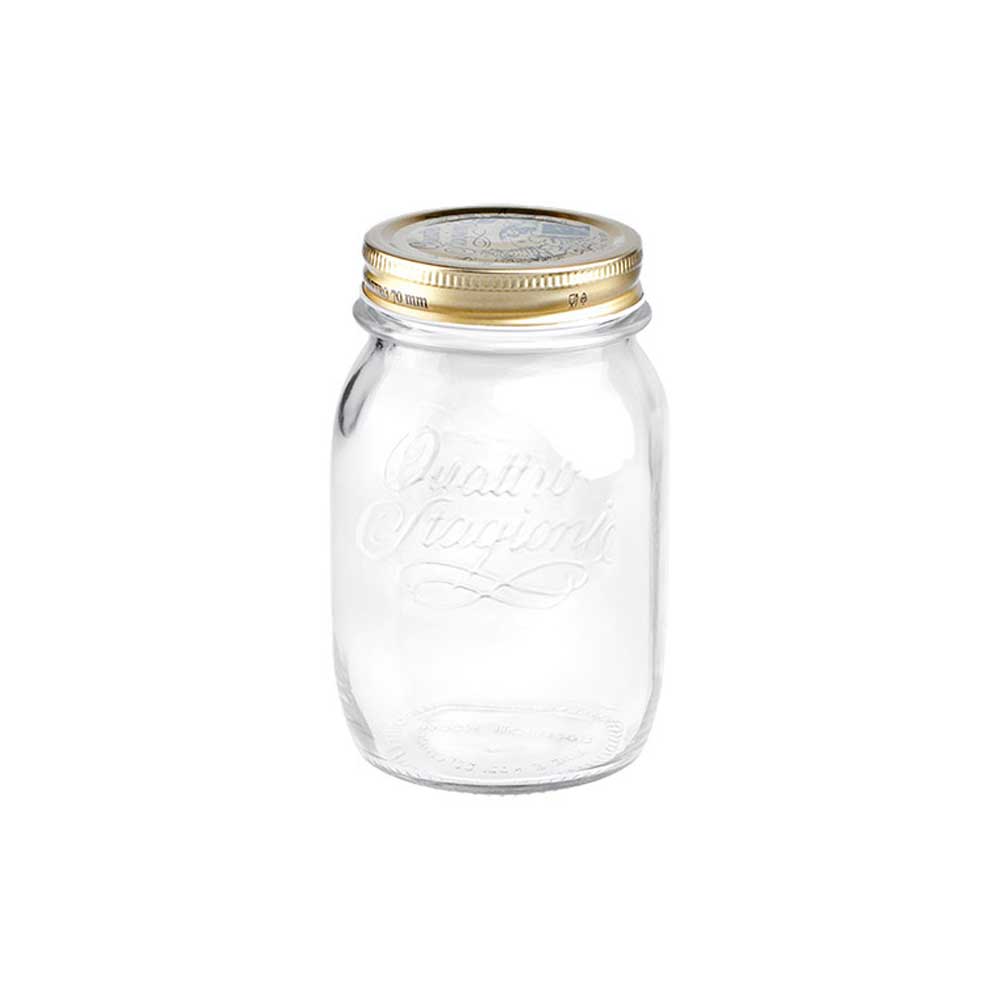Bormioli Barattolo 4 Stagioni In Vetro Con Coperchio 500 Cc