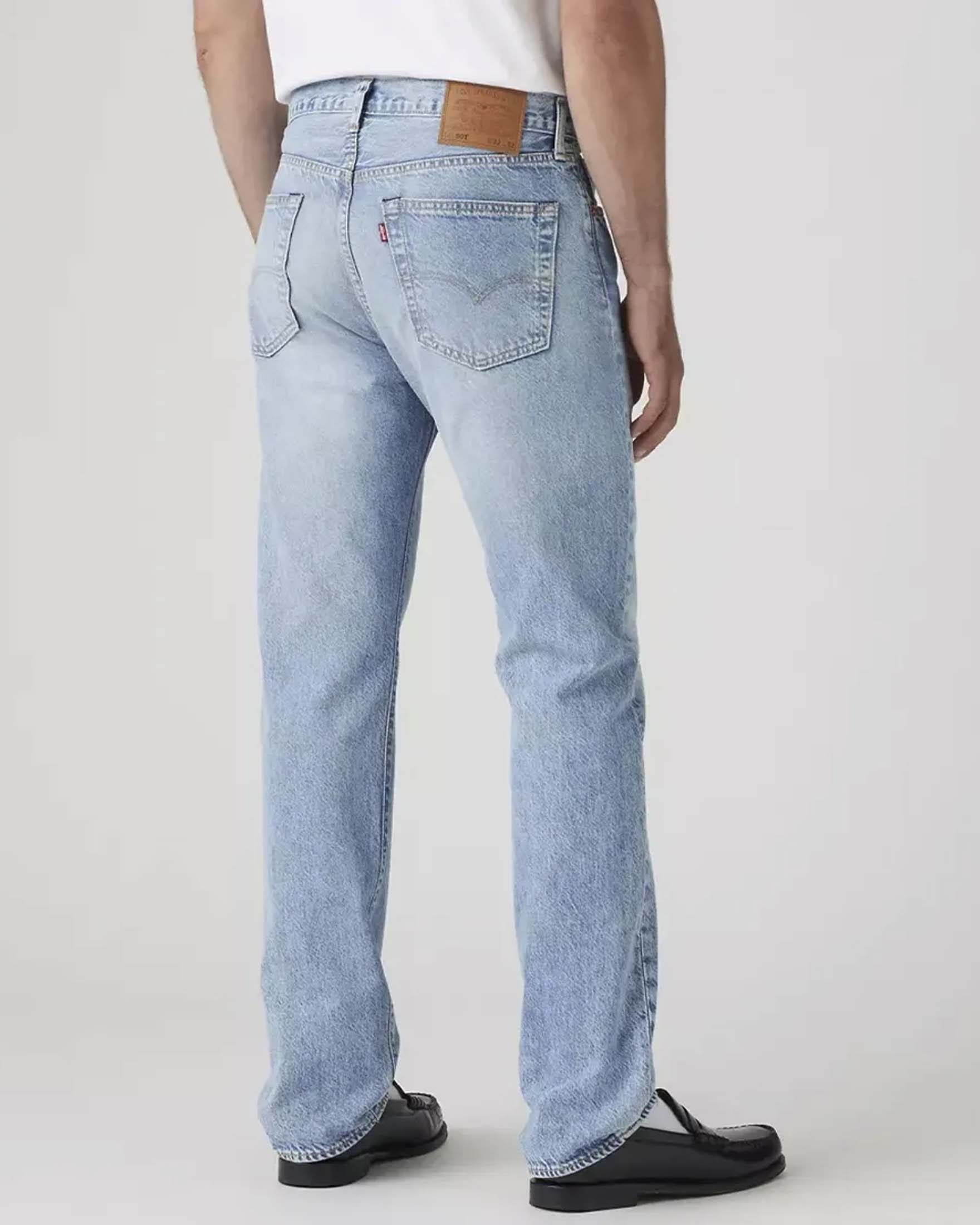 Jeans 501® Original lavaggio chiaro super stone washed