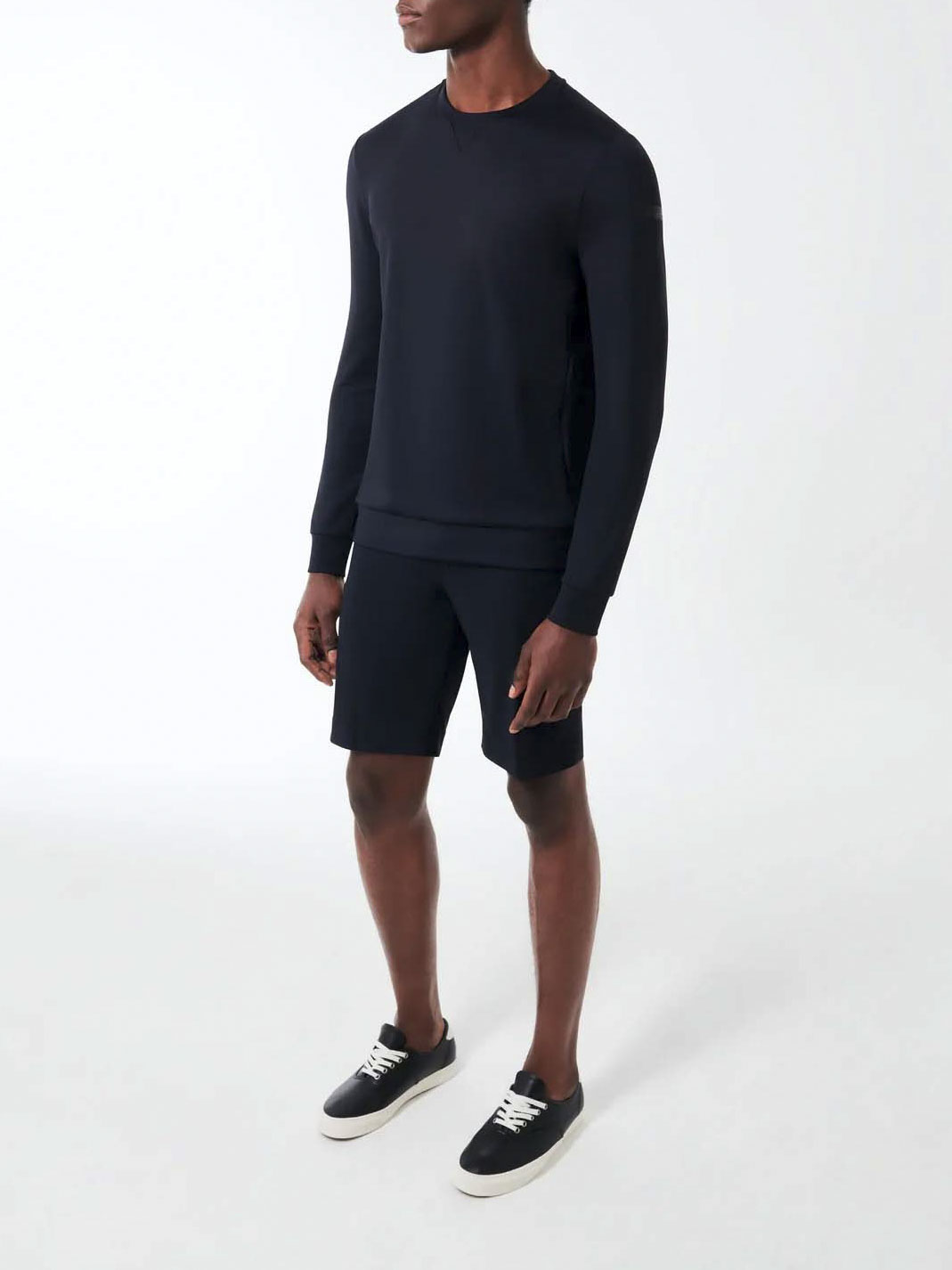 Bermuda Surflex Chino blu in tessuto tecnico stretch