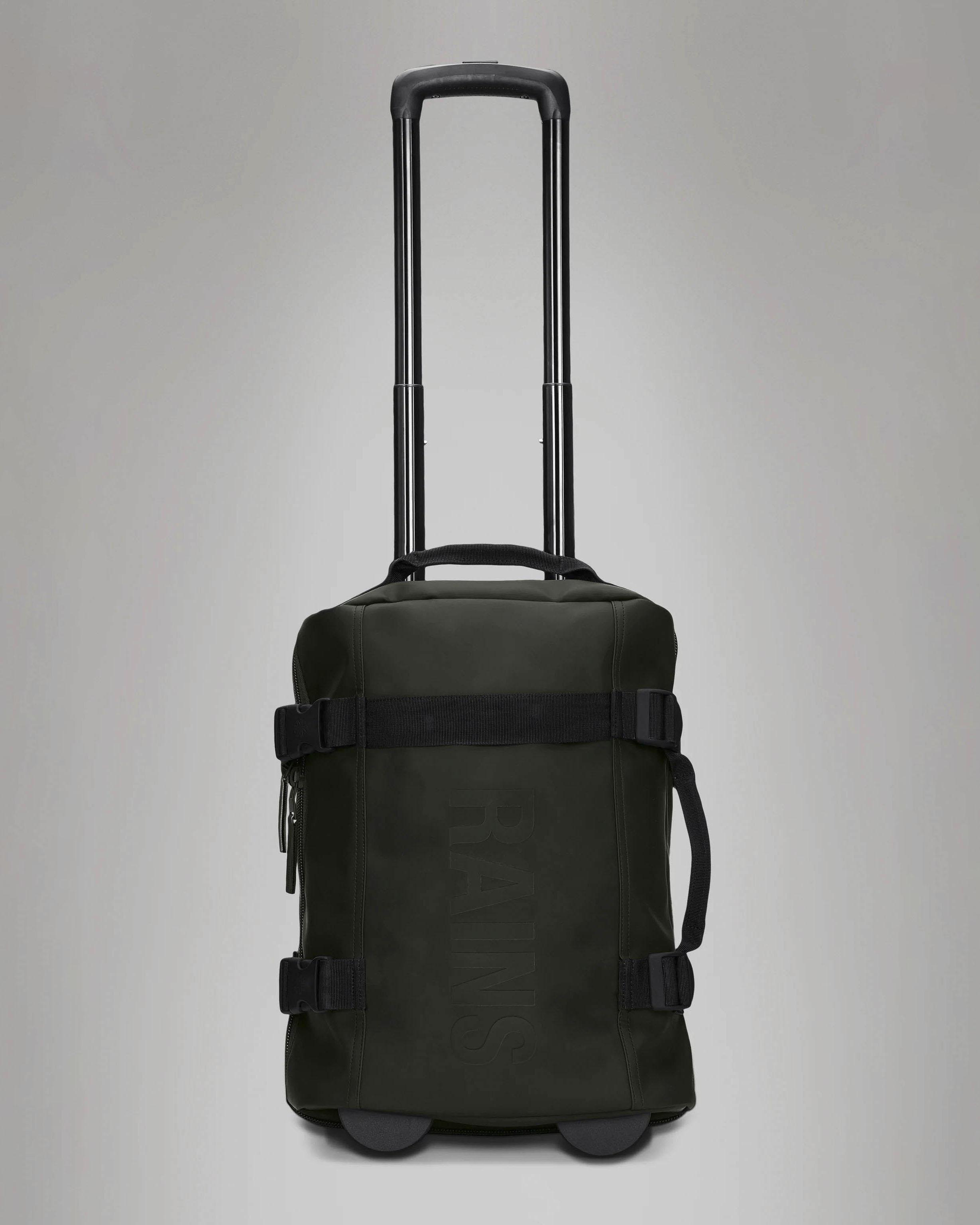 Texel Cabin Bag Mini Rains verde militare in tessuto impermeabile effetto gommato image