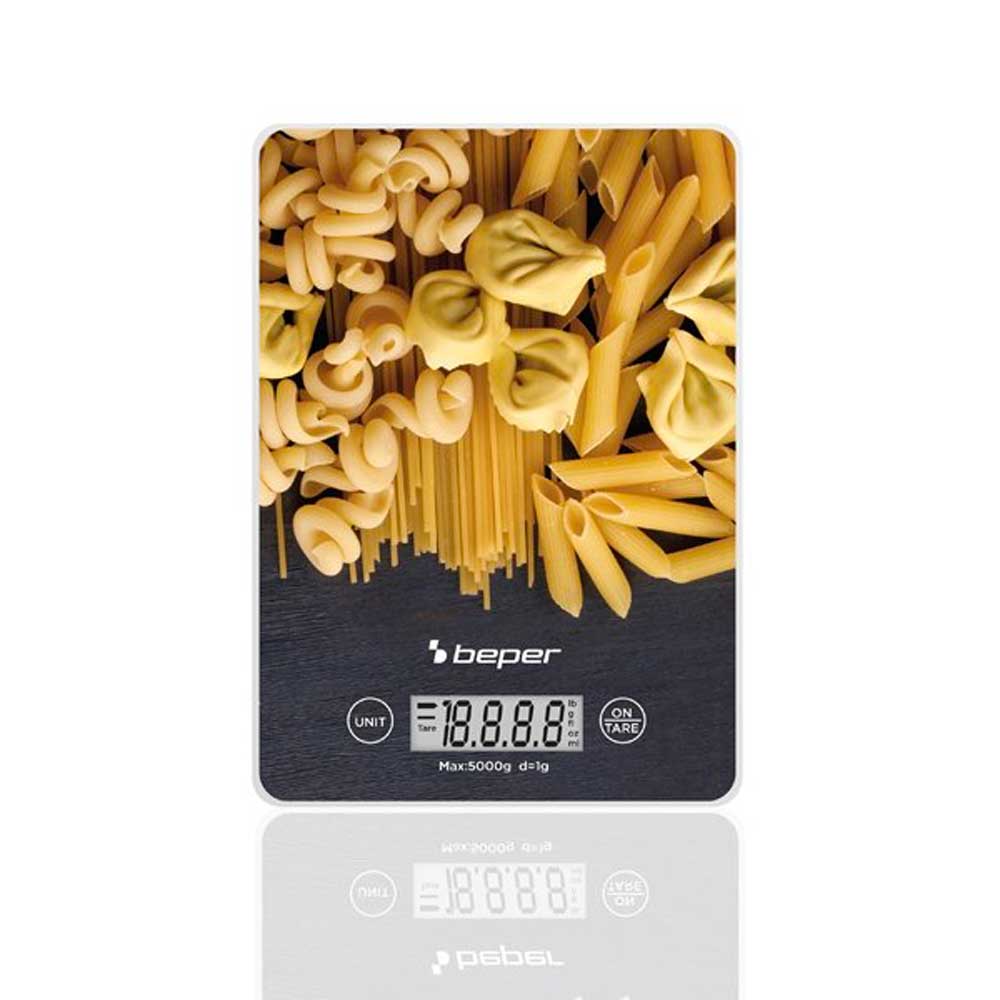 Beper Bilancia Da Cucina Digitale Disegno Pasta 5 Kg