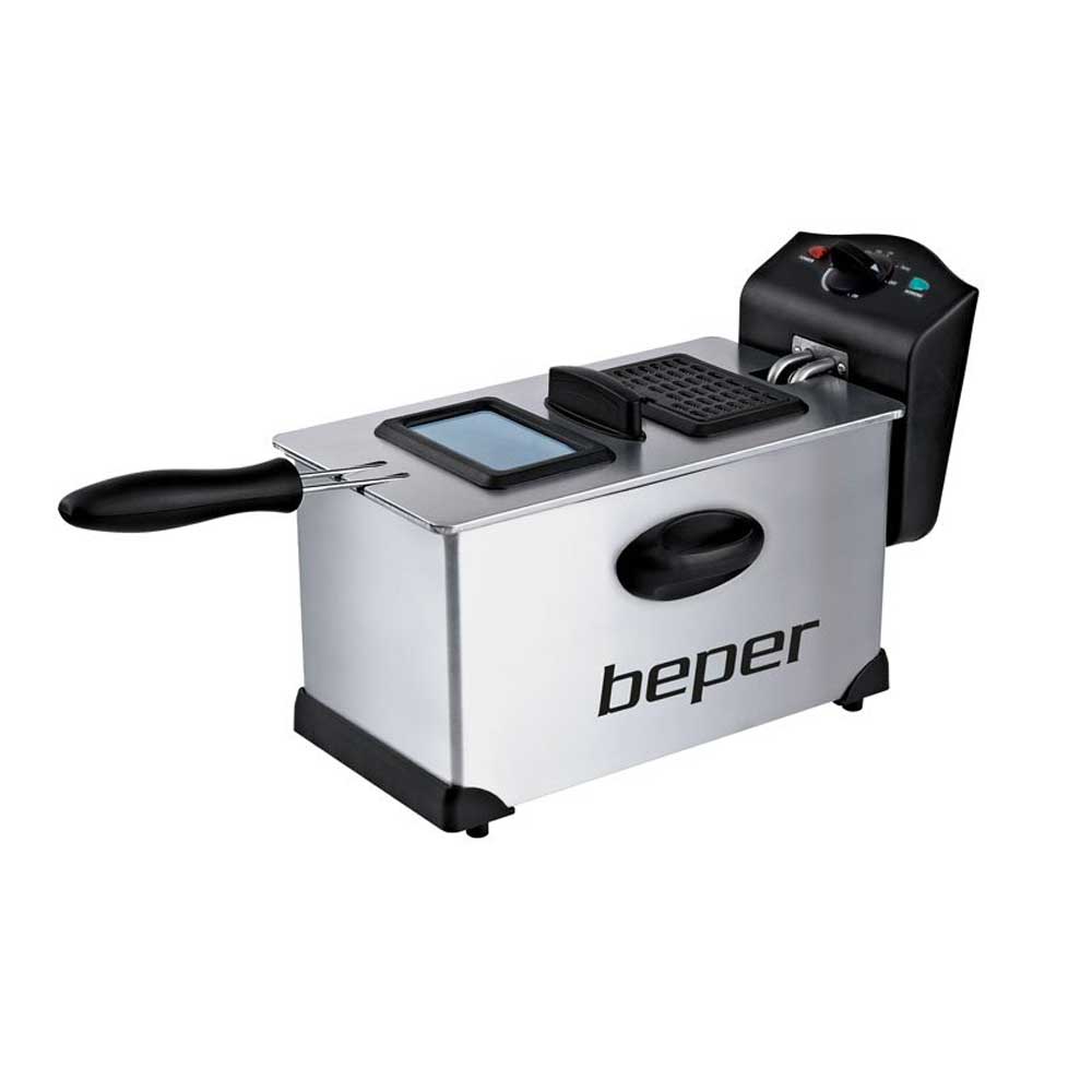 Beper Friggitrice Elettrica In Acciaio 3,5 Lt