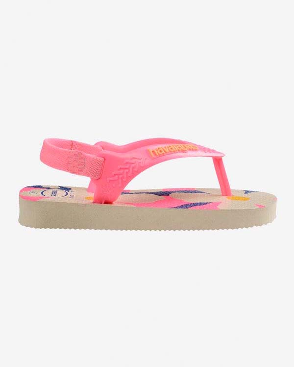 Havaianas Baby Mini Me con fiori multicolor ed elastico sul retro image