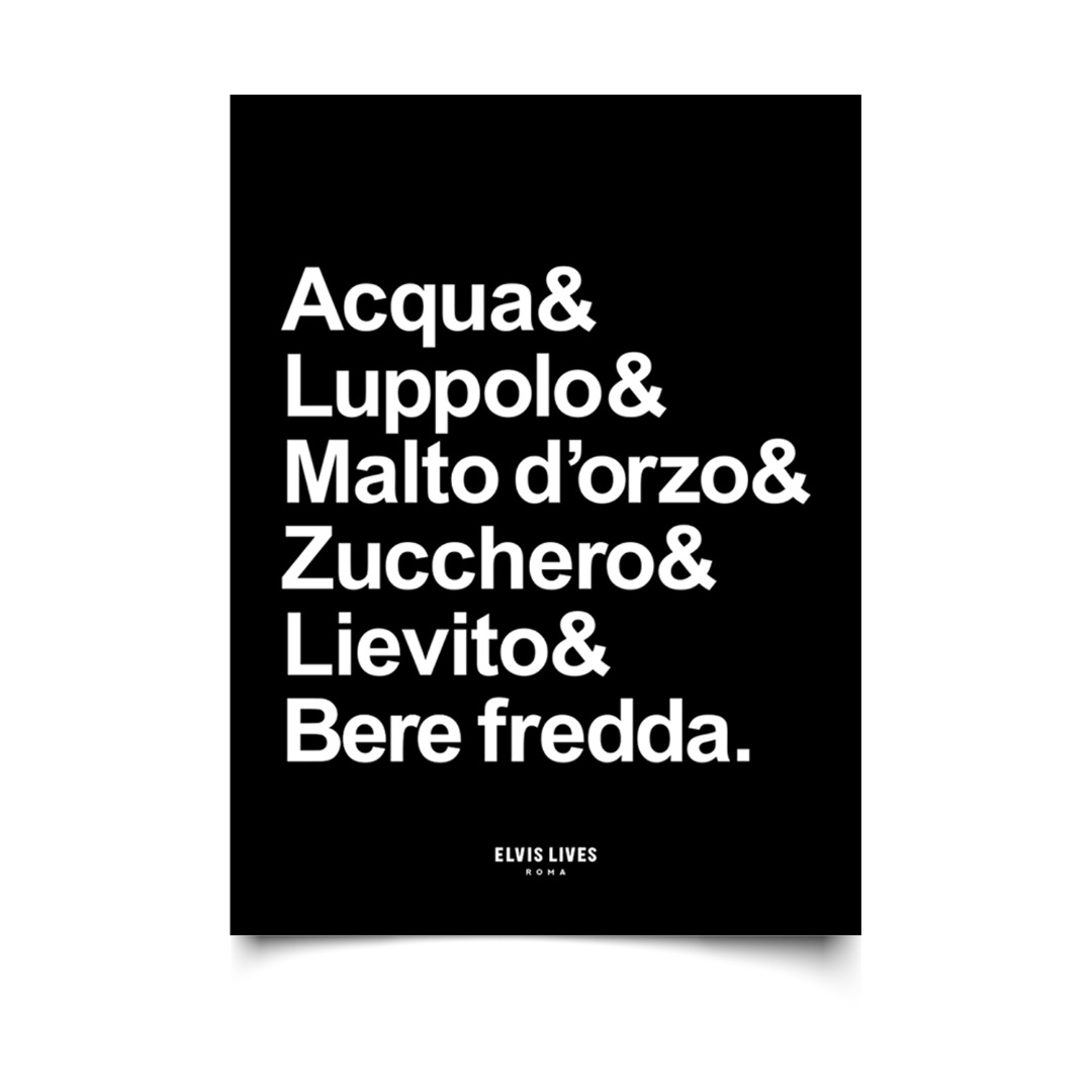 Poster Birra