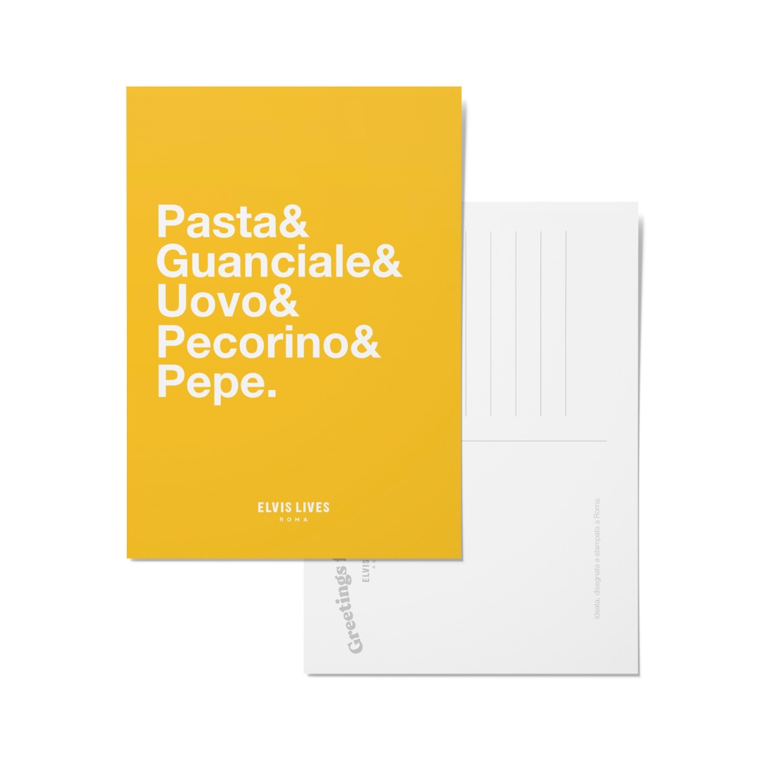 Cartolina Pasta