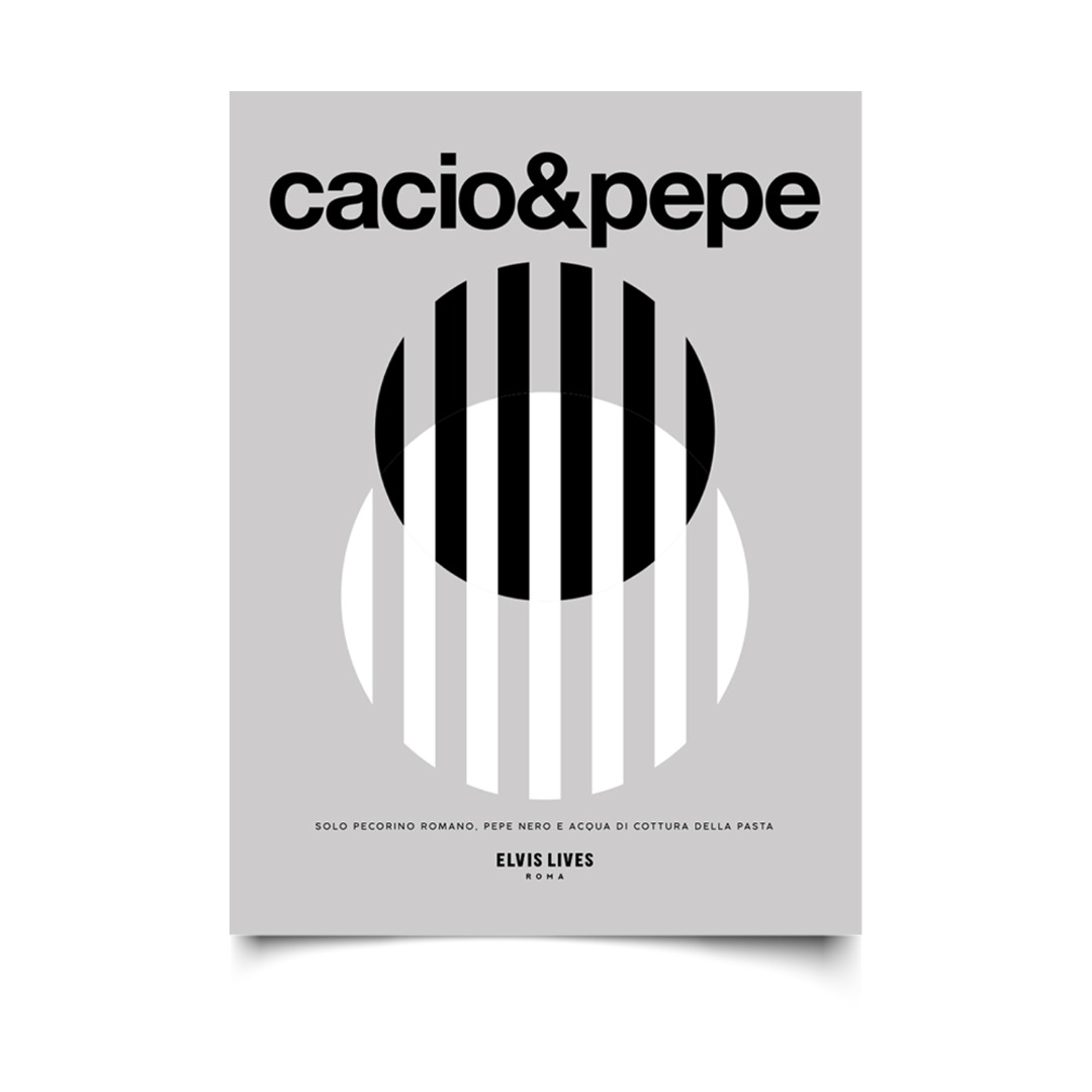 Poster Cacio e Pepe