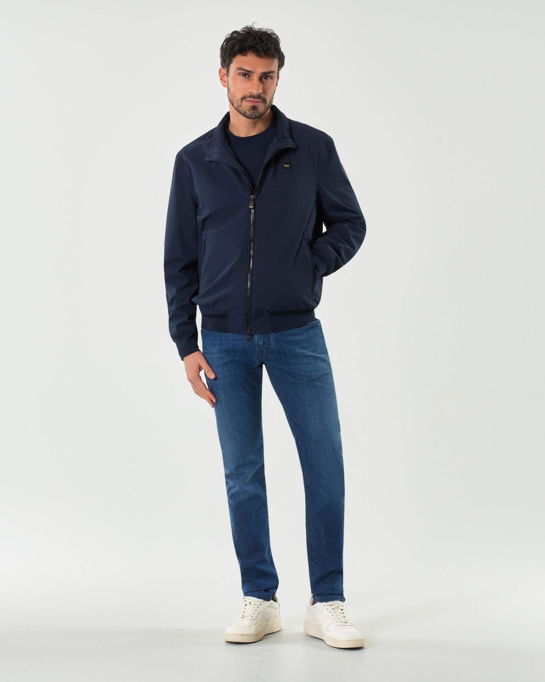 Bomber blu Blauer in neoprene leggero image