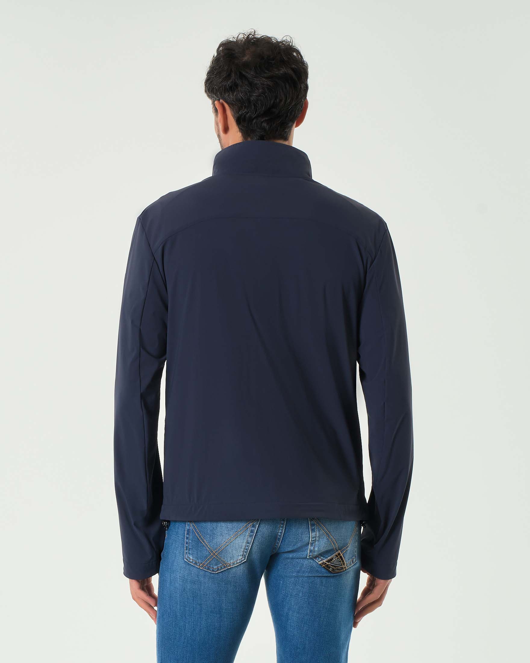 Giubbino Colmar Originals blu in tessuto tecnico stretch leggero