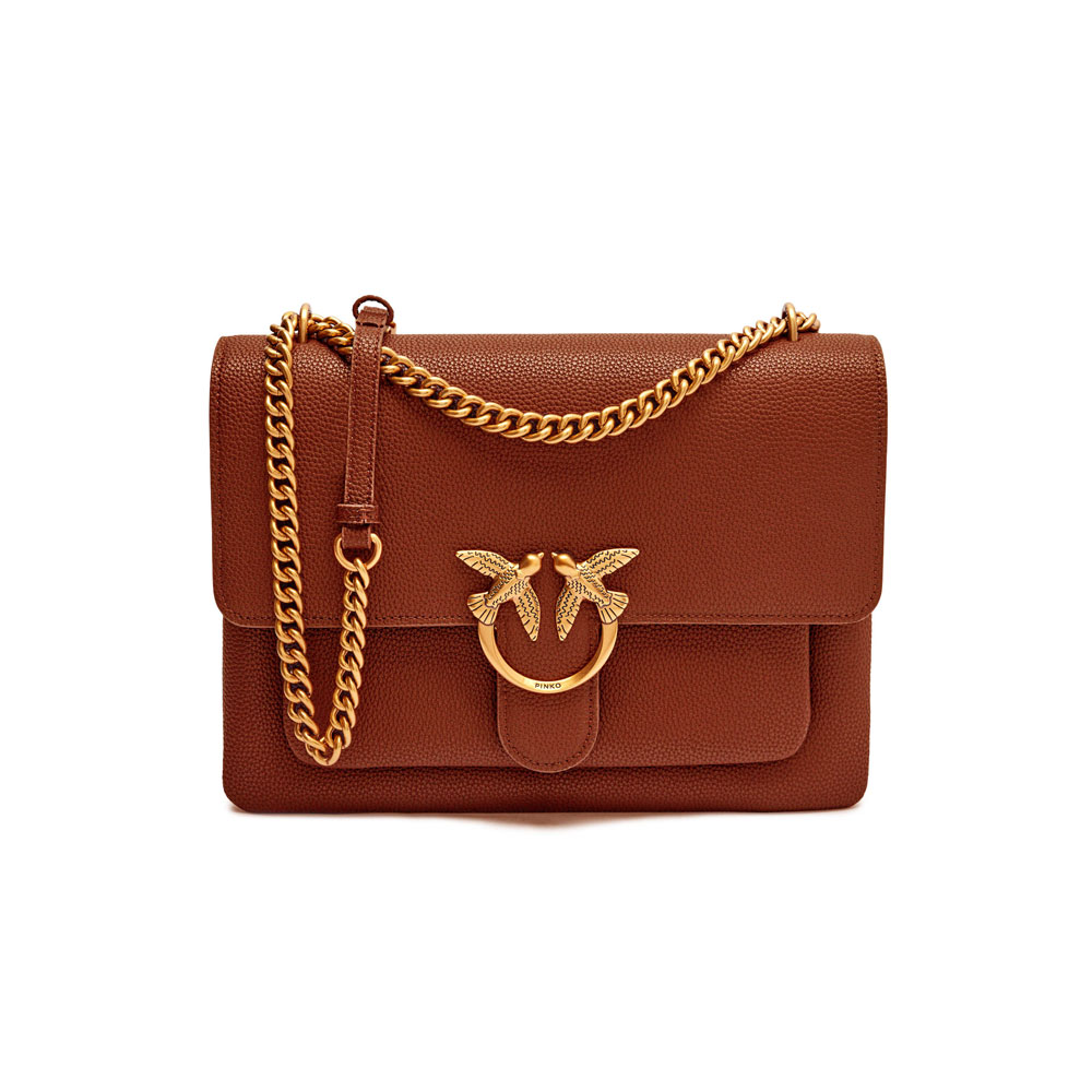 Borsa Pinko Love Mini Puff In Nappa Di Agnello - Donna - Foto 6