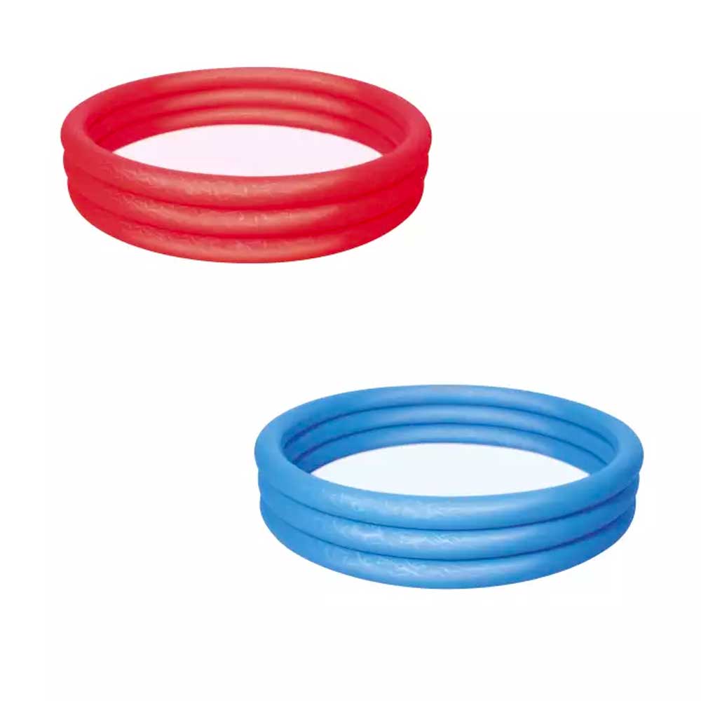 Bestway Piscina Gonfiabile A 3 Anelli Effetto Ghiaccio Diametro 152X30H Cm